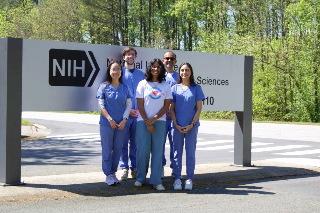 CareYaya team in front of NIH sign